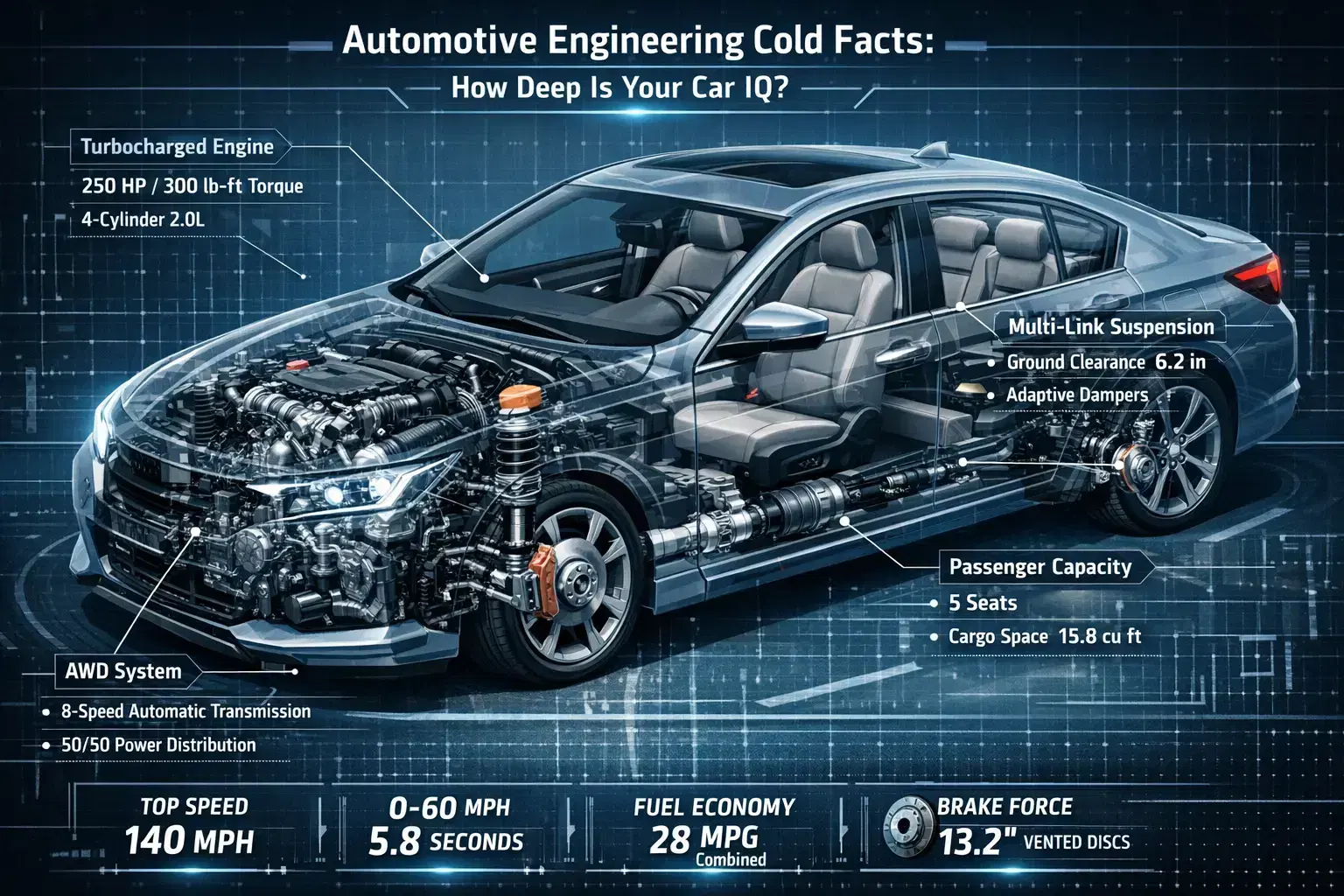 Faits concrets sur l'ingénierie automobile : quel est votre niveau de connaissances en matière d'automobile ?