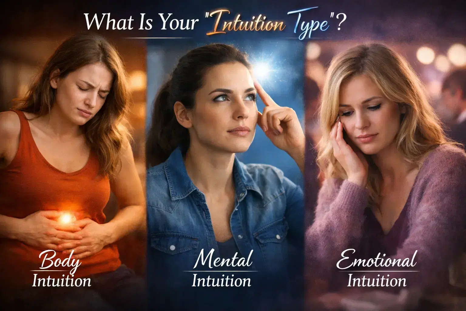 Quel est votre  type d'intuition  ?